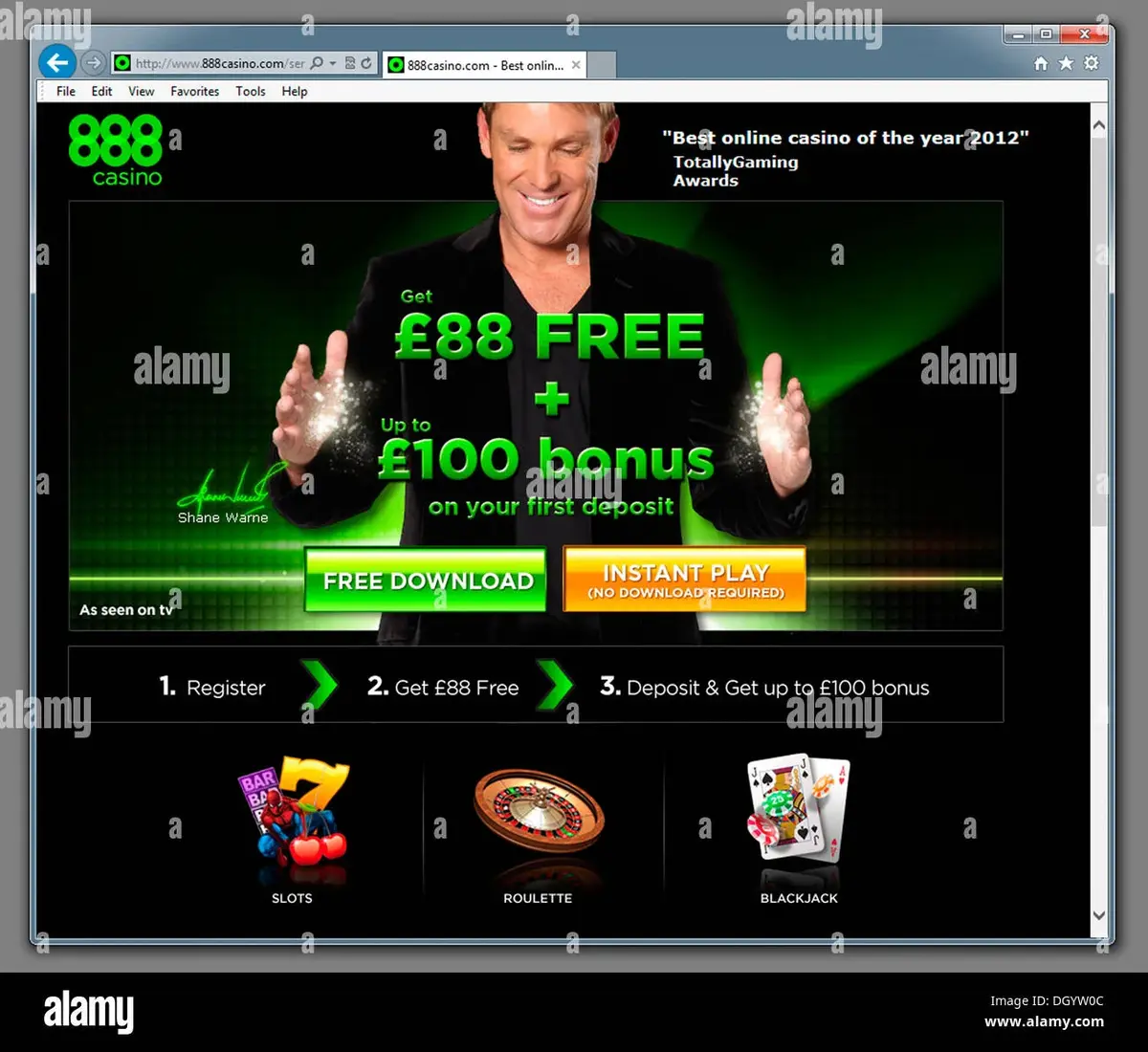 888 Casino screenshot